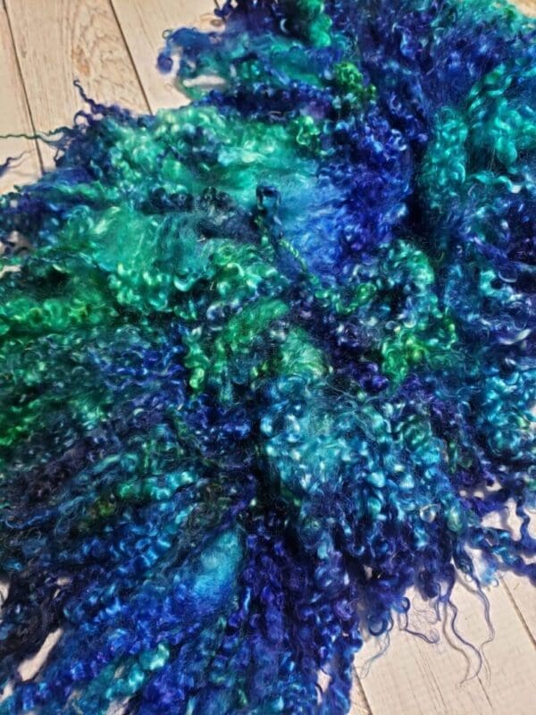 Mariner - Hand-Dyed Teeswater Fleece/Locks