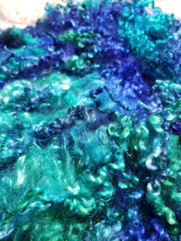 Mariner - Hand-Dyed Teeswater Fleece/Locks