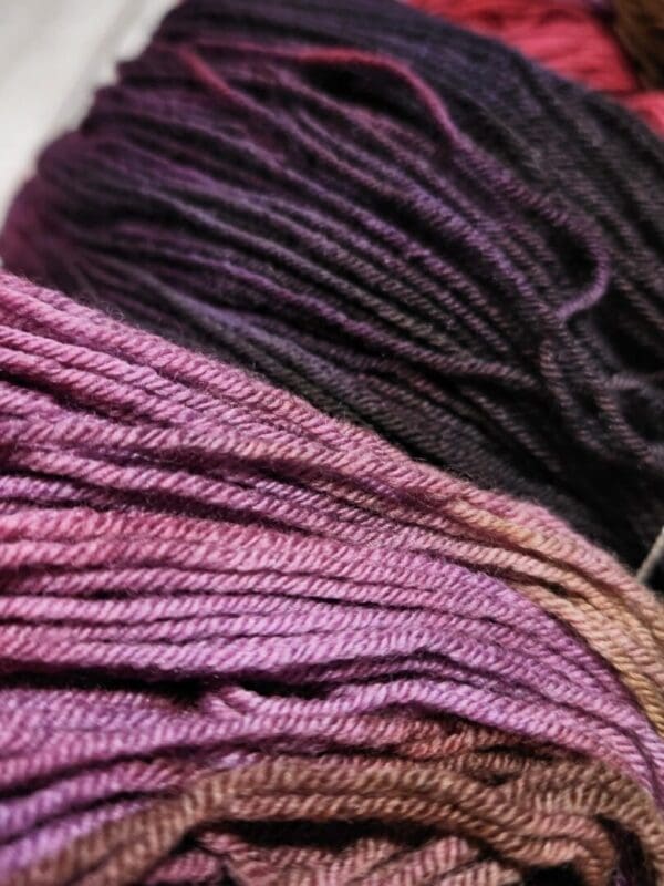 Cosmos Against A Brick Wall ~ Lotus Hand-Dyed Merino/Silk Luxury Fingering