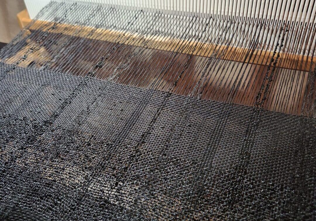 closeup shot of a machine for waving