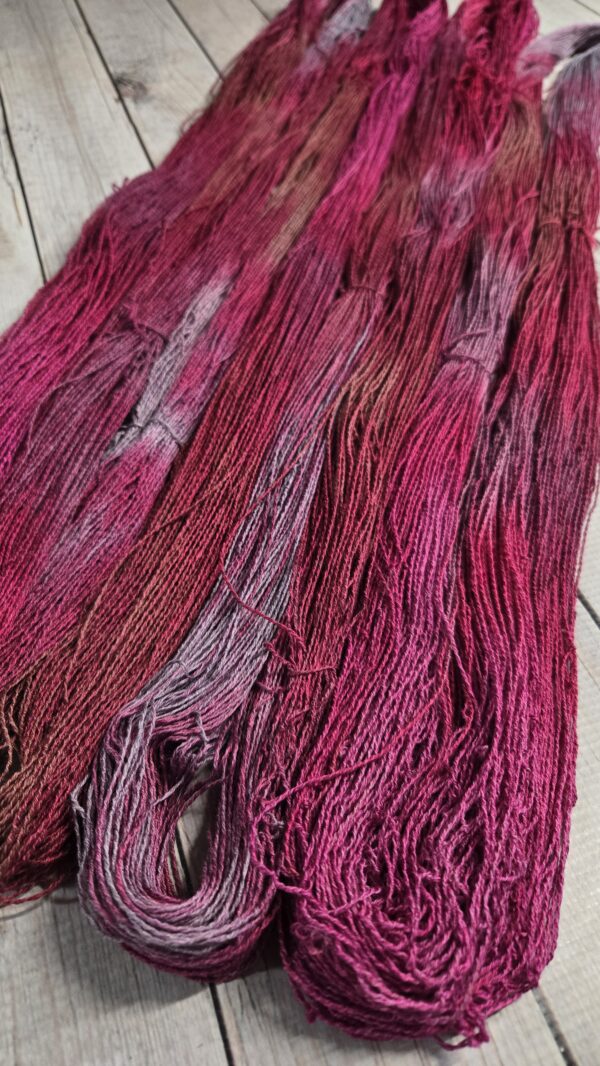 "Rose Petals" Lotus Breeze™ Linen/Cotton/Bamboo Yarn - Image 3