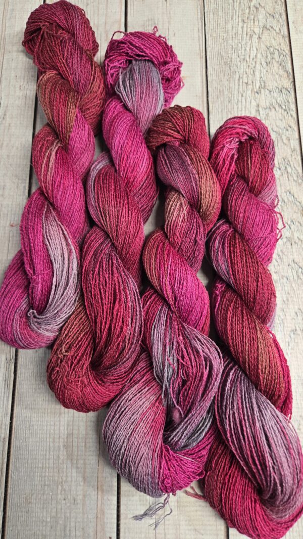 "Rose Petals" Lotus Breeze™ Linen/Cotton/Bamboo Yarn - Image 4