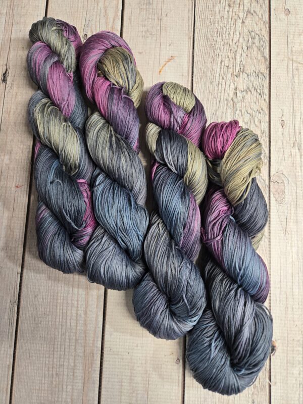 "Dove Pink" Lotus Amalfi™ Hand-Dyed Mercerized Cotton Yarn - Image 2