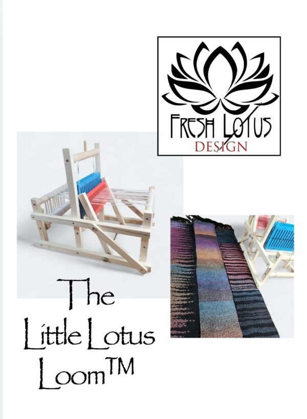 The Little Lotus Loom™ Kit: Loom, Inspiration Guide, Tools